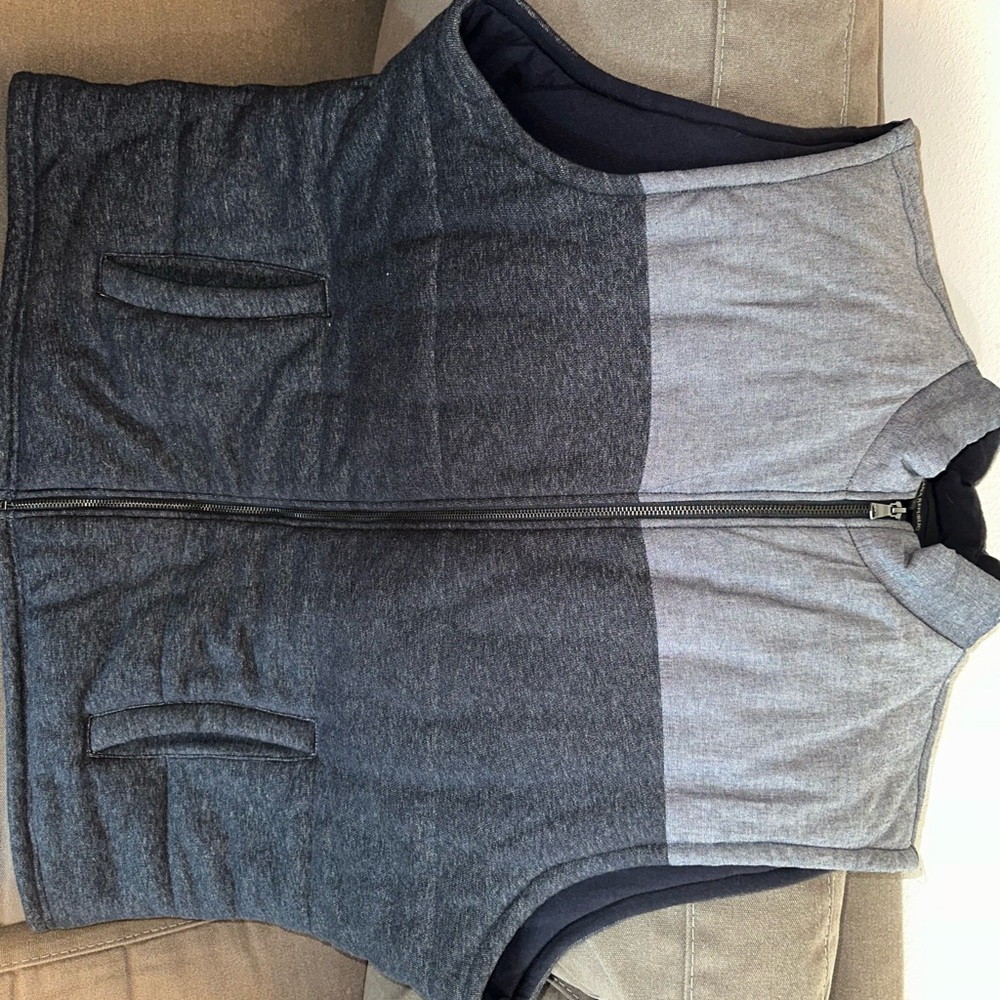 Banana Republic Charcoal Zip-Up Jacket